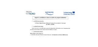 Projet SUMARiS : Appel à candidature - Fileyeur 