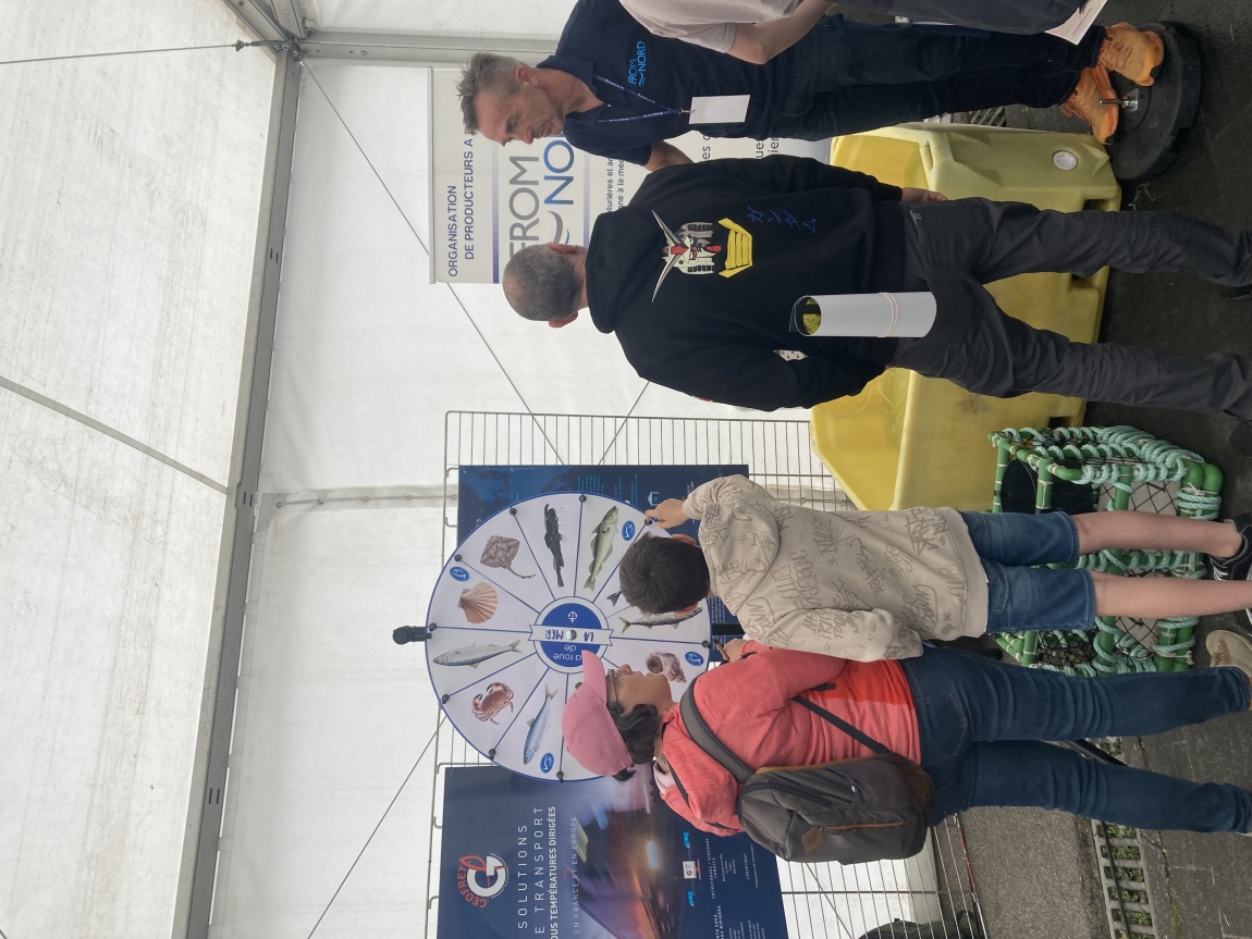 Dans le cadre de « La Côte d’Opale fête la mer à Boulogne-sur-Mer » du 13 au 16 juillet 2023, retrouvez le FROM Nord côté  «CAP sur les produits de la MER, le salon des savoir-faire »